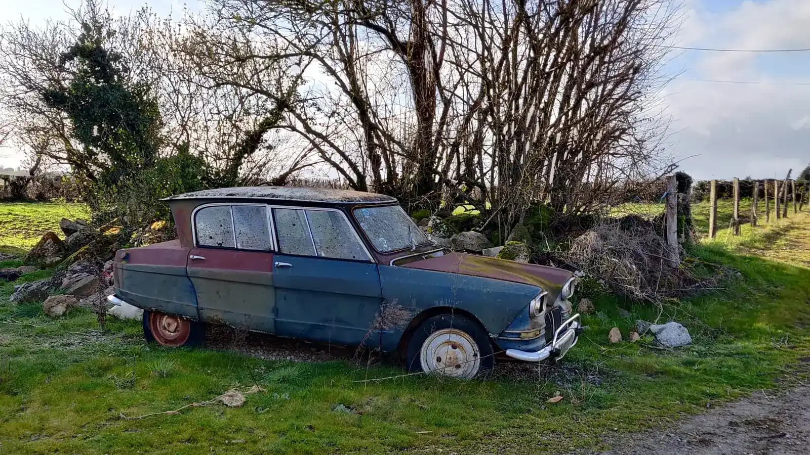 An old abandoned car left on private property: what to do about an abandoned vehicle in Nevada